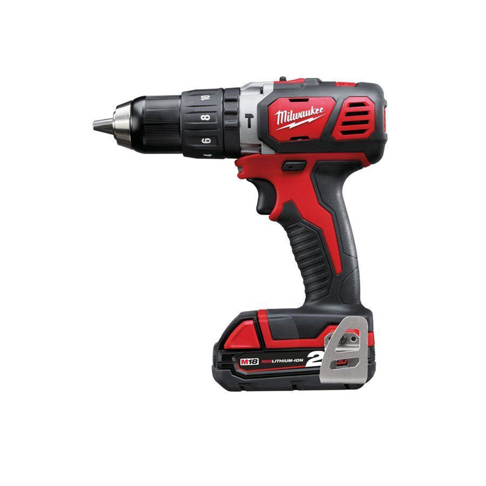 MILWAUKEE Trapano Battente a Batteria 18V M18BPD - immagine 2